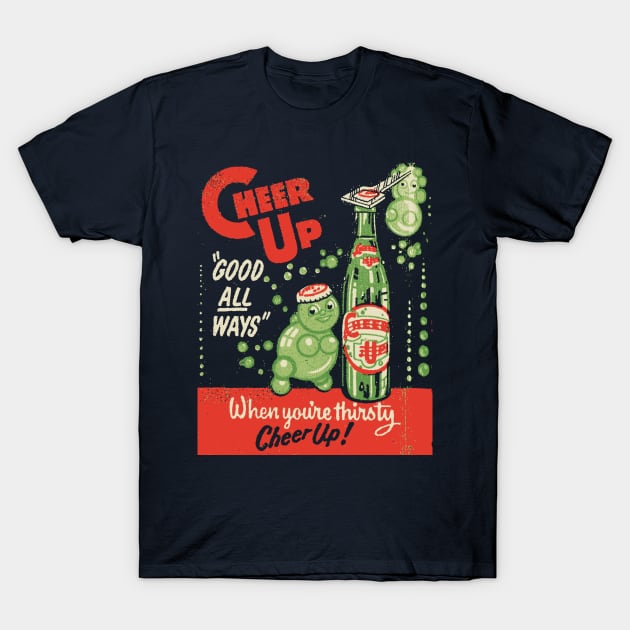 Cheer Up Soda T-Shirt by rjohnsto